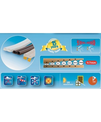 Ferramenta1.com | Parafreddo universale al silicone 6 m marrone - PZ 12