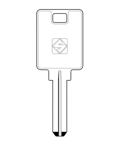 Ferramenta1.com | Chiavi silca punzonate ds6 olc         gr.6/2 - PZ 5