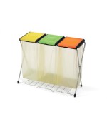 Ferramenta1.com | Pattumiera gimi trio con griglia e tre coperchi - PZ 1