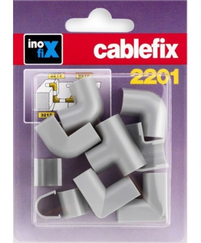 Ferramenta1.com | Giunto per canalina inofix cf 10 pz grigio - CF 1