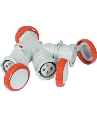 Ferramenta1.com | Fme 73.140 adattatore cee 16a 3 prese 380v ip44 - PZ 1