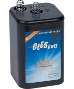 Ferramenta1.com | Batteria 6v p/lampeggiante cantiere - PZ 1