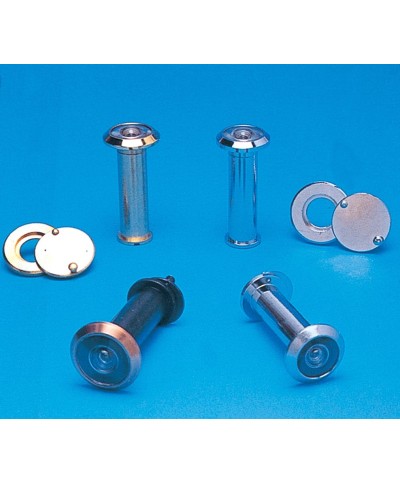 Ferramenta1.com | Spioncino 180 gradi d 14x50/ 82 ottone cromo sat - PZ 1