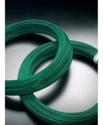 Ferramenta1.com | Filo tensione plasticato n.16 d 2,7/3,2 mm verde - KG 40