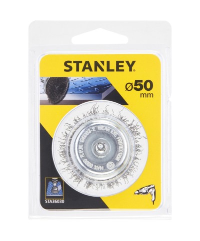 Ferramenta1.com | Piranha stanley sta36030 (x36030) spazzola acciaio a tazza d.50 - PZ 1