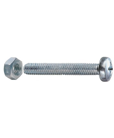 Ferramenta1.com | Sc viti a metallo t.c. 4x16 c/dadi 30 pz* - SC 5