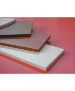 Ferramenta1.com | Mensola squadrata bianca 30x1,8x 80 cm - PZ 5