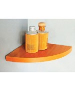 Ferramenta1.com | Mensola angolo squadrata noce 35x35x1,8 cm - PZ 5