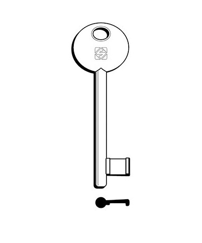 Ferramenta1.com | Chiavi silca patent bon-g/disp 6p3s ni  gr.25 - PZ 5