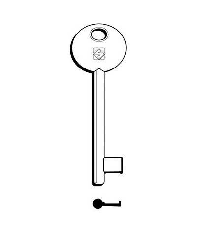 Ferramenta1.com | Chiavi silca patent bon-p/pari 6p2d ni  gr.25 - PZ 5