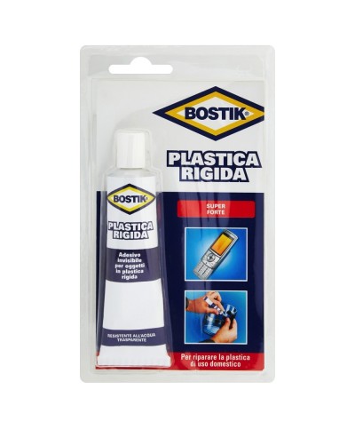 Ferramenta1.com | Bostik plastica rigida tubetto 50 g blister - PZ 6