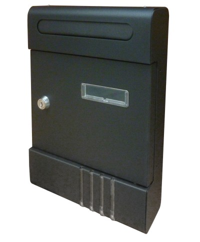 Ferramenta1.com | Cassetta postale condominio 20,5x6,5x29 cm antracite - PZ 1