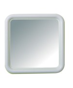 Ferramenta1.com | Specchio silvia 328 50x50 cm bianco* - PZ 1