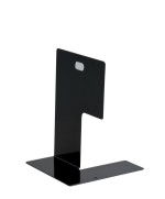 Ferramenta1.com | Fermalibro in metallo  nero - PZ 20