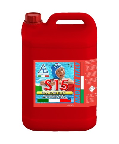 Ferramenta1.com | Correttore (ph-) per piscina s15      5 l - PZ 1