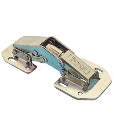 Ferramenta1.com | Cerniera per mobili cucina 410 ferro zin c/molla** - PZ 25
