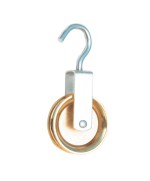 Ferramenta1.com | Carrucola zama otton per biancheria d 40 mm** - PZ 20