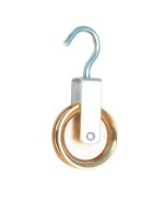 Ferramenta1.com | Carrucola zama otton per biancheria d 50 mm* - PZ 20