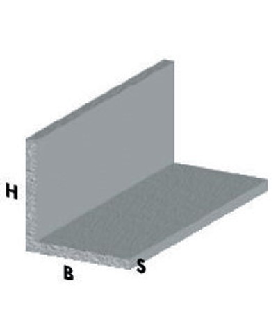 Ferramenta1.com | Profilo cromo h.200 cm angolare 10x10x1 mm - PZ 5