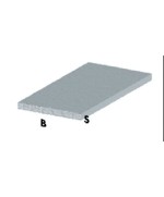 Ferramenta1.com | Profilo cromo h.100 cm piatto 30x2 mm - PZ 5