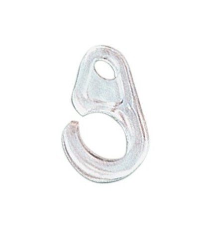 Ferramenta1.com | Gancio per bastone tenda d 10 mm plastica trasp - PZ 500