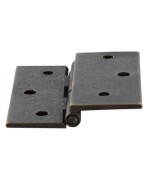 Ferramenta1.com | Cerniera fresata 1/2 collo ottone bronz 50x40 mm* - PZ 24