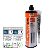 Ferramenta1.com | Elematic cartuccia spit c-mix plus evo 300 cc - PZ 12