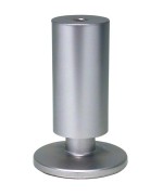Ferramenta1.com | Piedino regolabile abs 120 mm p1807 alluminio - PZ 12