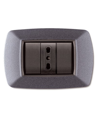 Ferramenta1.com | Placca life living plast grigio chiaro vulcan 3p - PZ 10