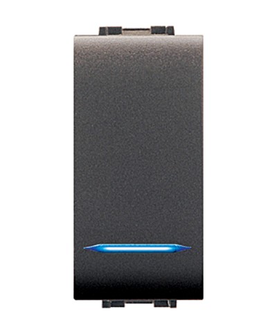 Ferramenta1.com | Life 4013 deviatore unipolare illumin.le grigio - PZ 12