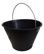 Ferramenta1.com | Cardarella in plastica c/arco d 34 cm da 8 l - PZ 10