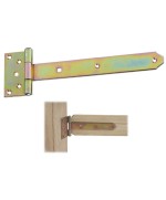 Ferramenta1.com | Piastra 740 cerniera a bandella acc trop 33x300 mm - PZ 4
