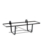 Ferramenta1.com | Fioriera da balcone tipo napoli 50 cm nero - PZ 10