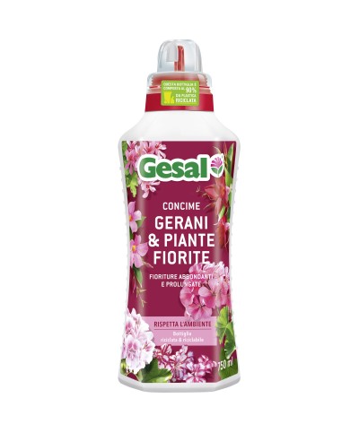Ferramenta1.com | Gesal concime gerani e piante fiorite 750 ml - PZ 12