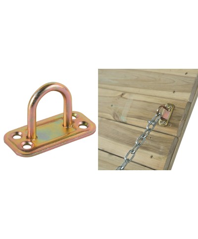 Ferramenta1.com | Piastra 865 cavallotto fisso acc trop base 30x60 mm - PZ 1