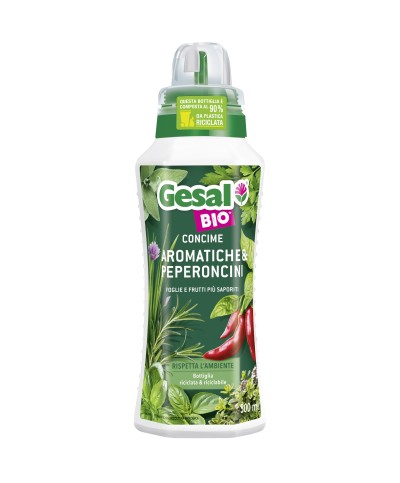Ferramenta1.com | Gesal concime aromatiche e peperoncini 500 ml - PZ 12