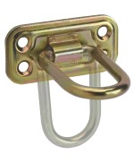 Ferramenta1.com | Piastra 866 cavallotto pieghevole acc trop 30x60 mm - PZ 1