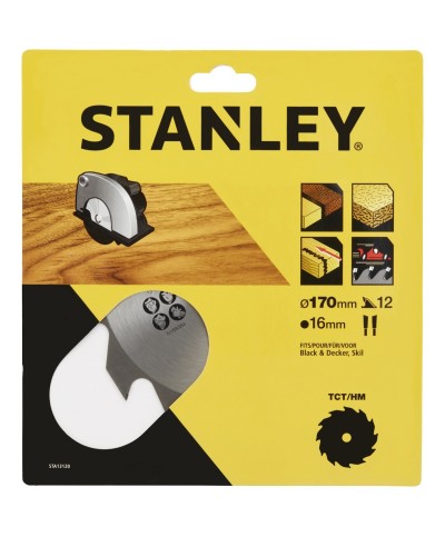 Ferramenta1.com | Piranha stanley sta13120 (x13120) lama circolare tct mm.170 - PZ 1