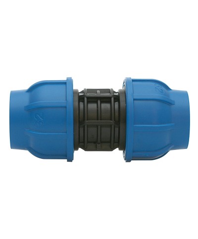 Ferramenta1.com | Raccordo nylon manicotto giunzione 32 mm* - PZ 10