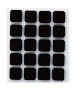 Ferramenta1.com | Spugna antiscivolo adesiva inofix 17x17mm cf 20 pz - CF 22