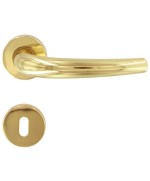Ferramenta1.com | Maniglia torino art.160p c/bocchetta oro lucido - PZ 1