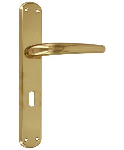 Ferramenta1.com | Maniglia torino q 8/70 art.160p oro lucido - PZ 1