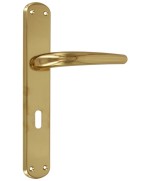 Ferramenta1.com | Maniglia torino q 8/70 art.160p oro lucido - PZ 1