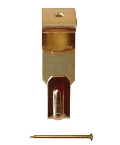 Ferramenta1.com | Gancio per quadro x n. 2 acc otton c/spillo 10 pz - SC 15