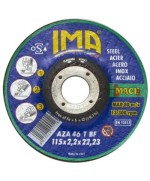 Ferramenta1.com | Ima disco p/ferro taglio e sbavo d 115x2,2 mm - PZ 25
