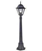 Ferramenta1.com | Lampione new york h 110 cm 1 luce grigio - PZ 1