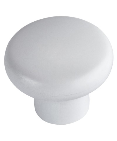 Ferramenta1.com | Bl pomolo in resina 24 pp d 24 mm bianco 2 pz - BL 6