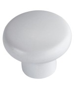 Ferramenta1.com | Bl pomolo in resina 24 pp d 24 mm bianco 2 pz - BL 6