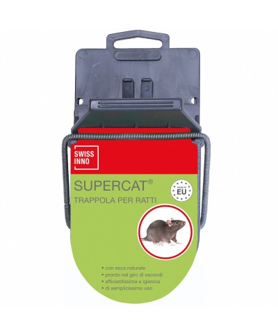 Ferramenta1.com | Trappola p/ratti c/esca supercat 1 pz - BL 4