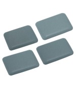Ferramenta1.com | Scivolo adesivo per mobili inofix 35x25 mm 4 pz - CF 18